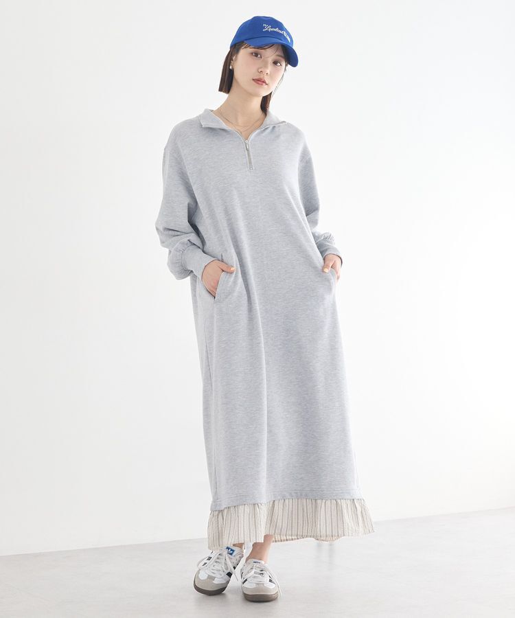 earth music&ecology「レイヤーヘムワンピース」|ワンピース|