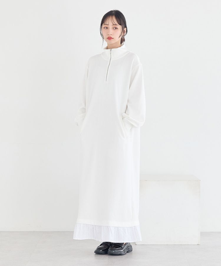 earth music&ecology「レイヤーヘムワンピース」|ワンピース|