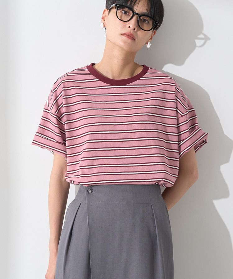 AMERICAN HOLIC「レトロボーダープルオーバー」|Tシャツ・カットソー|