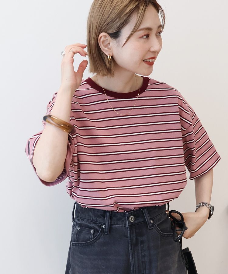 AMERICAN HOLIC「レトロボーダープルオーバー」|Tシャツ・カットソー|