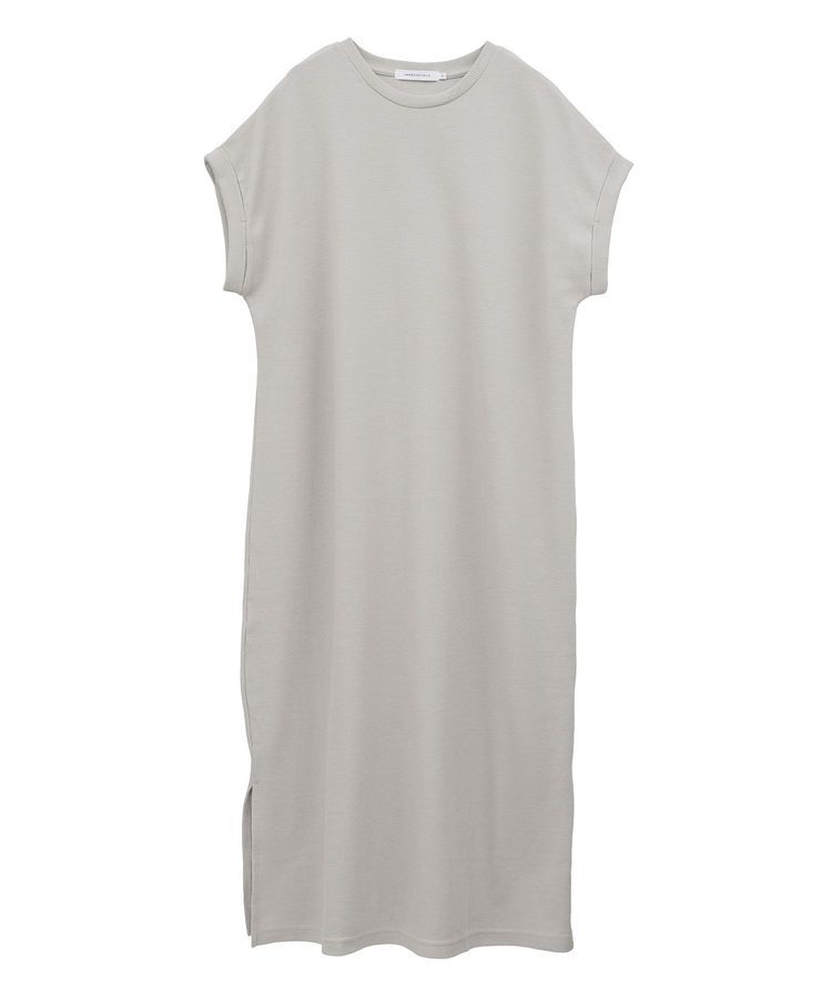 AMERICAN HOLIC「ワッフルサイドスリット半袖ワンピース」|ワンピース|