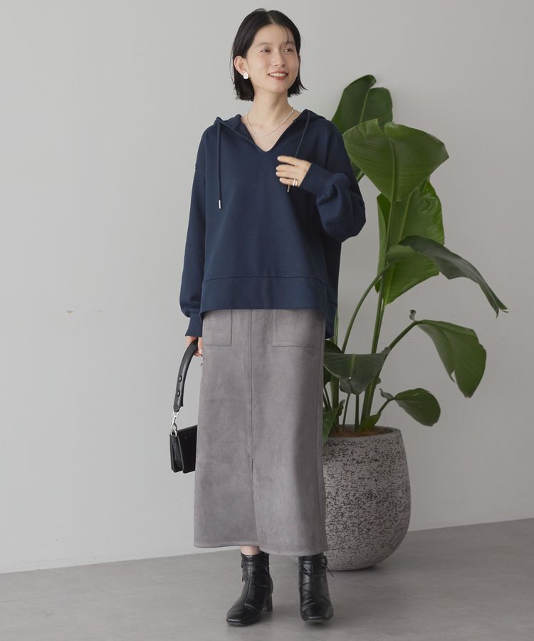 AMERICAN HOLIC「スキッパー裏毛パーカー」|スウェット・ジャージ|