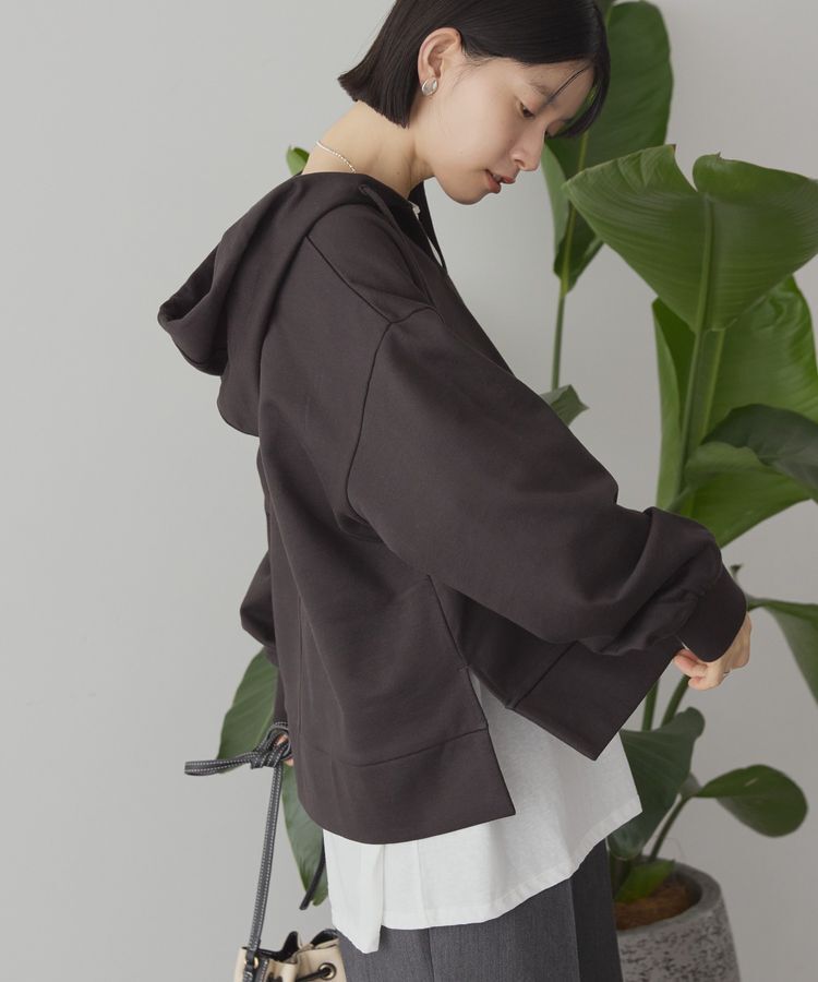 AMERICAN HOLIC「スキッパー裏毛パーカー」|スウェット・ジャージ|