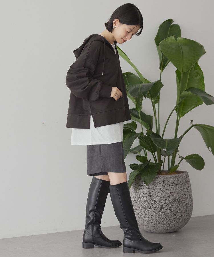 AMERICAN HOLIC「スキッパー裏毛パーカー」|スウェット・ジャージ|