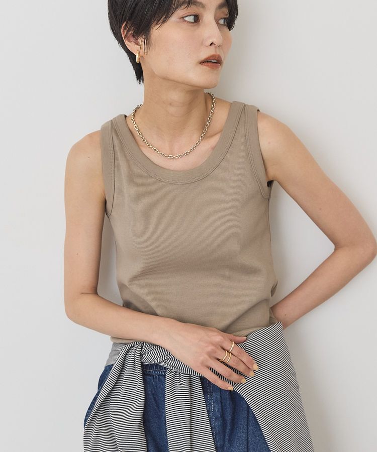 AMERICAN HOLIC「【抗菌防臭】テレコタンクトップ」|キャミソール|