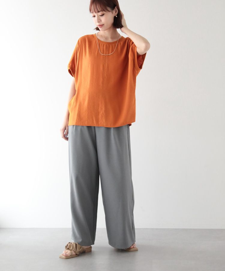 Green Parks「Tブラウスドルマンスリーブプルオーバー」|Tシャツ・カットソー|