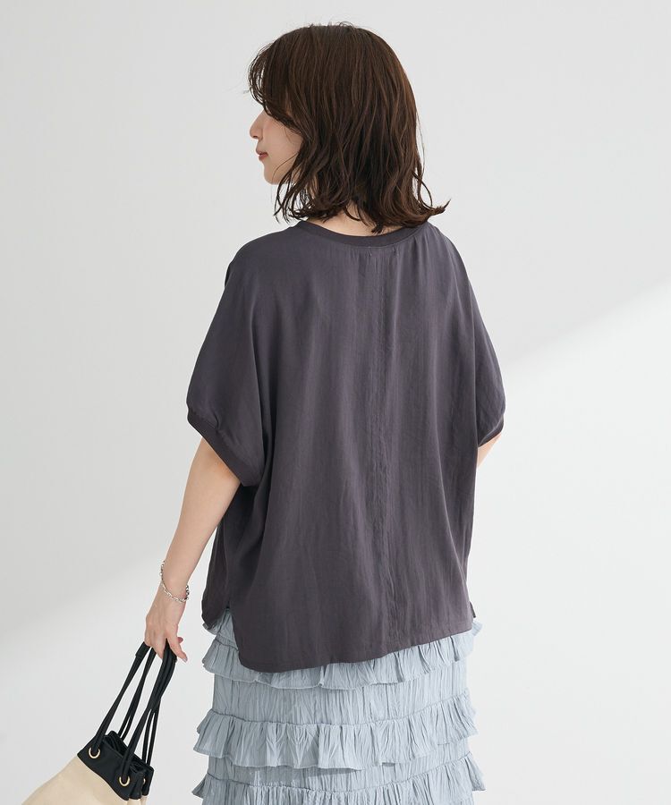 Green Parks「Tブラウスドルマンスリーブプルオーバー」|Tシャツ・カットソー|