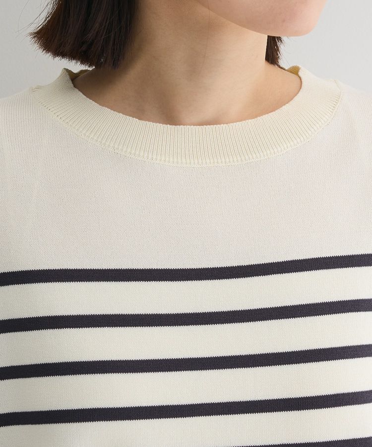 Green Parks「袖フレアフレンチスリーブニットプルオーバー」|ニット・セーター|