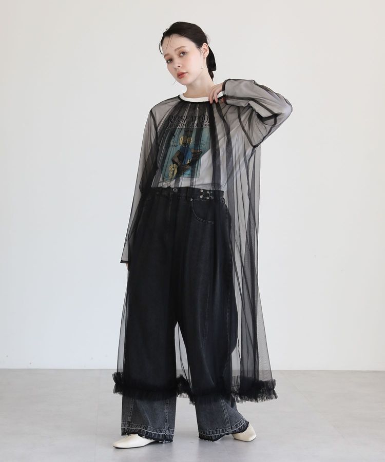 Green Parks「・ELENCARE DUE チュールワンピース」|ワンピース|