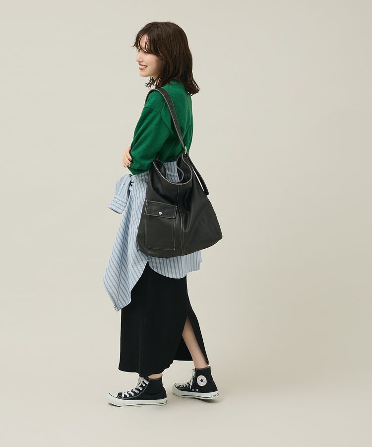 Green Parks「ブークレ-ロゴニットプルオーバー」|ニット・セーター|