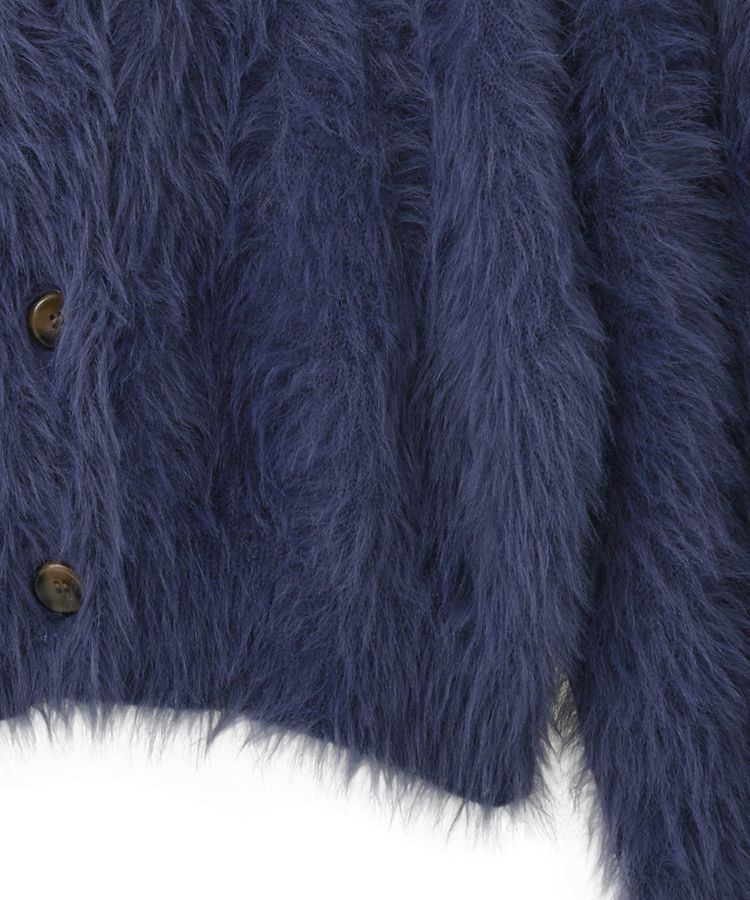 Green Parks「■WITH KURUMI NAKATA シャギーカーディガン」|カーディガン|