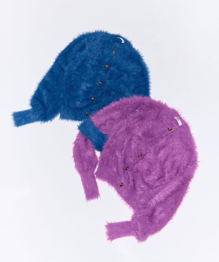 Green Parks「■WITH KURUMI NAKATA シャギーカーディガン」|カーディガン|