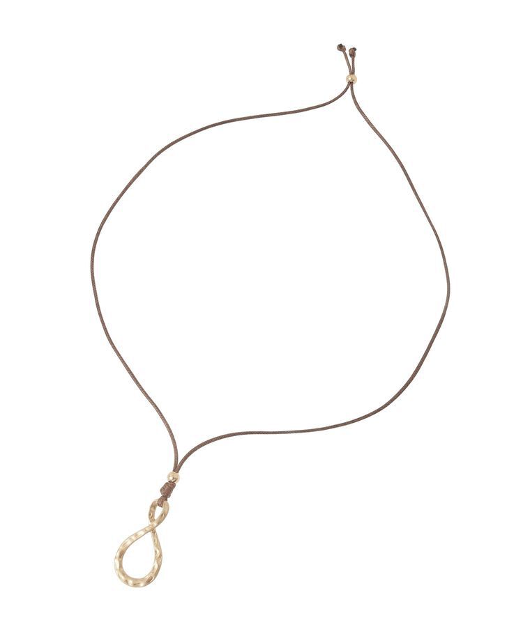 Green Parks「エイトメタルコードネックレス」|ネックレス|Brown