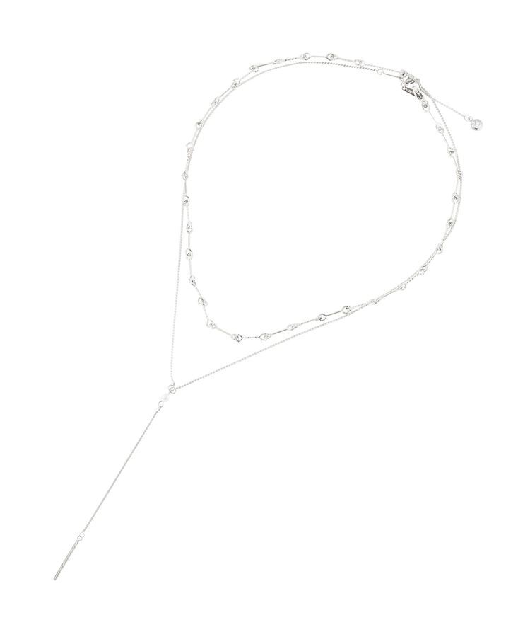 Green Parks「【ステンレス】Y字2連ネックレス」|ネックレス|