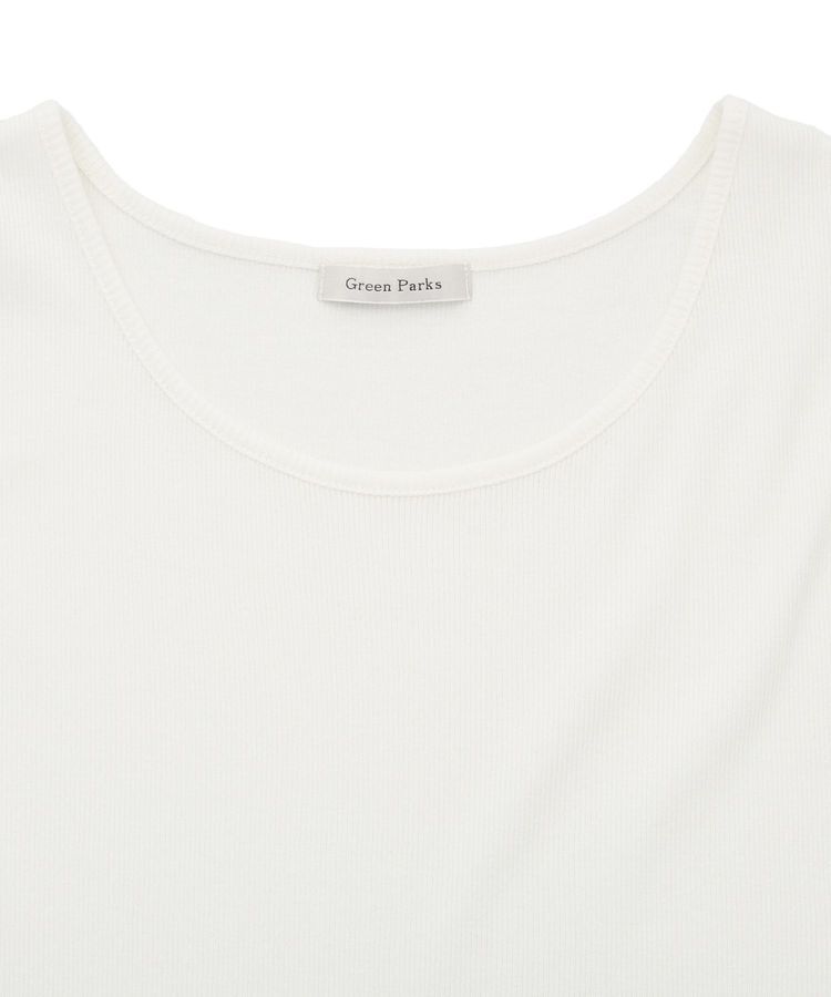 Green Parks「裾レースドッキングタンクトップ」|キャミソール|