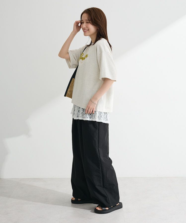 Green Parks「裾レースドッキングタンクトップ」|キャミソール|