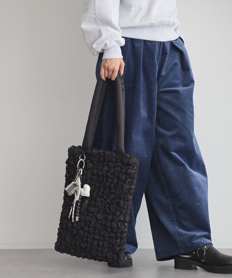 GARAGE OF GOOD CLOTHING「カラビナ付シャーリングトート」|トートバッグ|