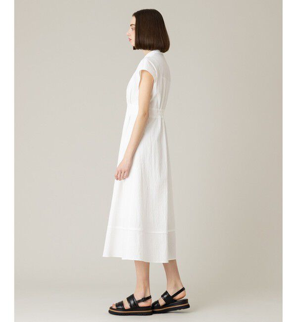 LOULOU WILLOUGHBY「【LOULOU WILLOUGHBY】リップルタックワンピース」|ワンピース|