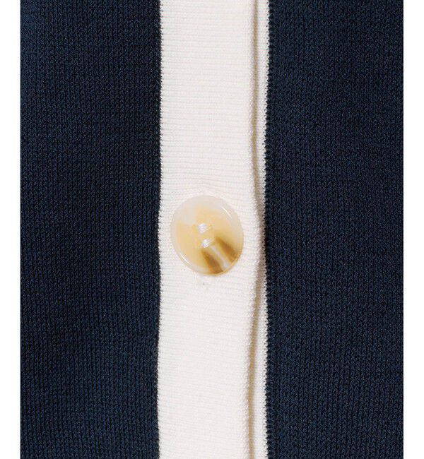 allureville「ハイツイストコットンV カーディガン」|カーディガン|