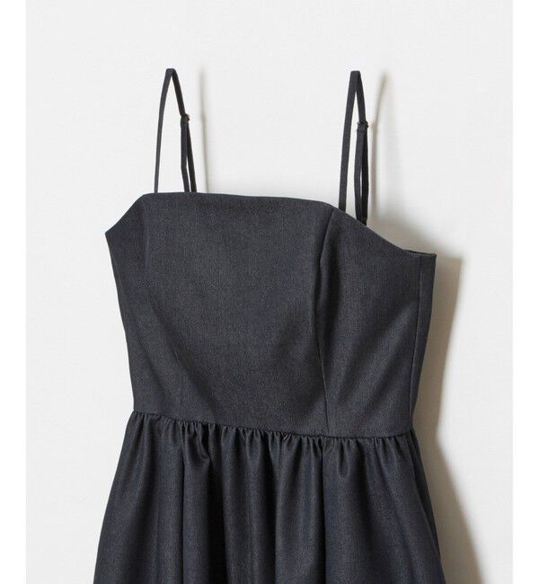 LOULOU WILLOUGHBY「【LOULOU WILLOUGHBY】シャンブレーベアワンピース」|ワンピース|