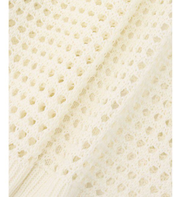 allureville「フィッシュネットニットジャケット」|カーディガン|