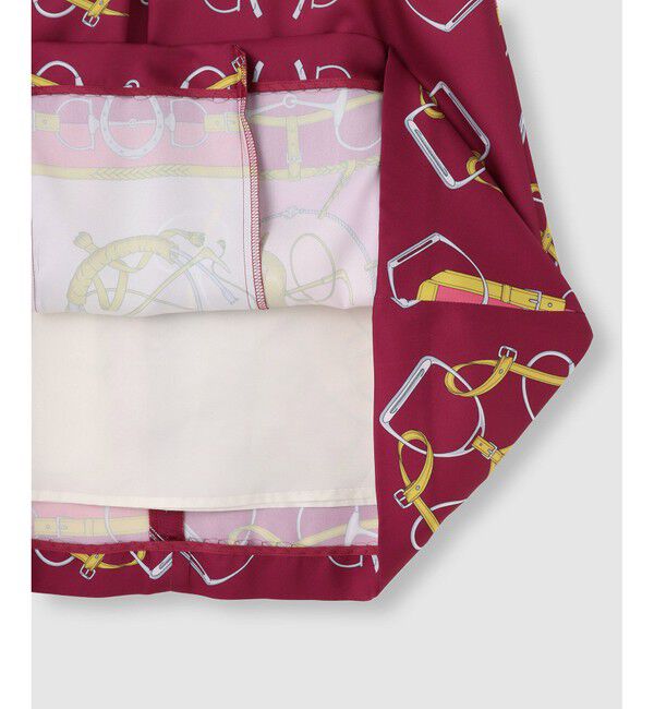 LOULOU WILLOUGHBY「【LOULOU WILLOUGHBY】RATTIジョッキープリントスカート」|フレア|