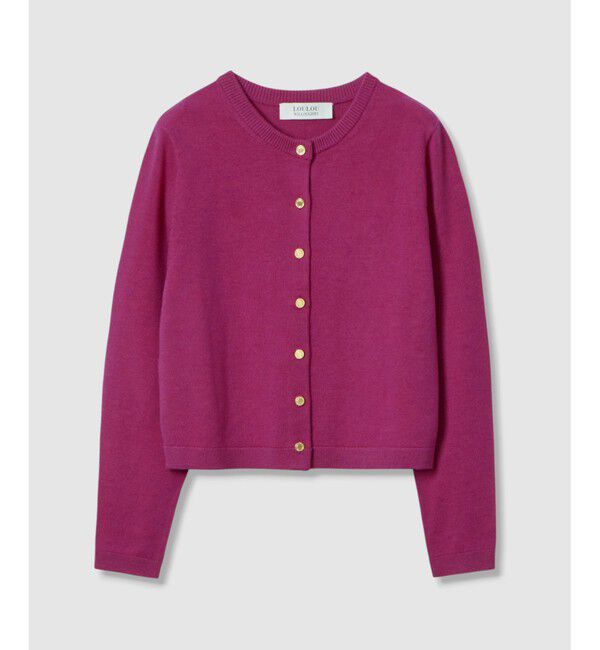 LOULOU WILLOUGHBY「【LOULOU WILLOUGHBY】メリノウールカラーカーディガン」|カーディガン|