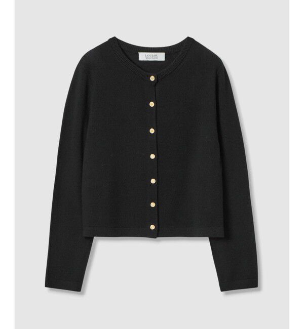 LOULOU WILLOUGHBY「【LOULOU WILLOUGHBY】メリノウールカラーカーディガン」|カーディガン|