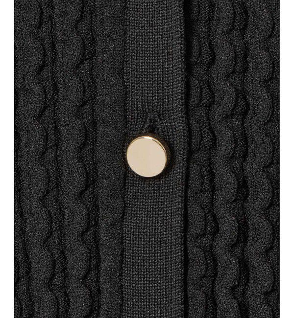 allureville「ソチッドウェービーV プルオーバー」|カーディガン|