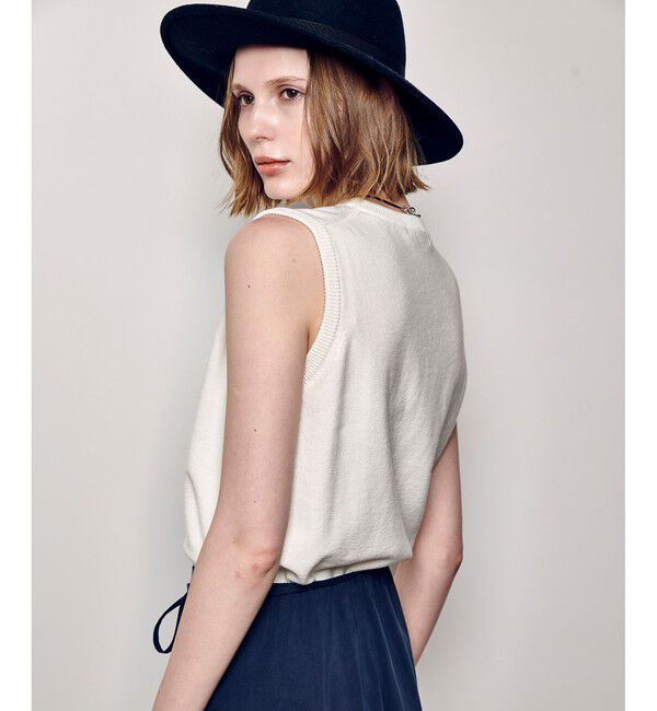 allureville「フリンジＪＱロゴプルオーバー」|ニット・セーター|