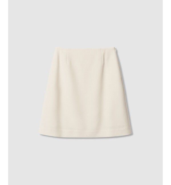 LOULOU WILLOUGHBY「【LOULOU WILLOUGHBY】ダブルクロスミニスカート」|スカート|
