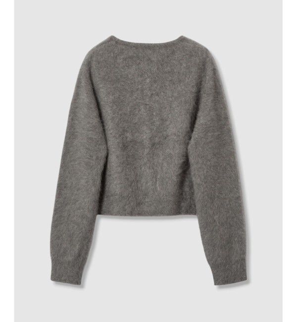 allureville「カシミヤブレンドファー加工カーディガン」|カーディガン|