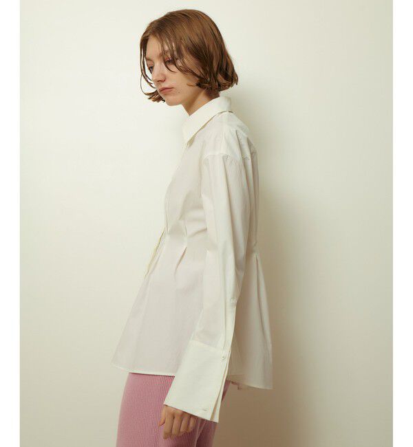 allureville「ダブルカフスタックシャツ」|シャツ・ブラウス|