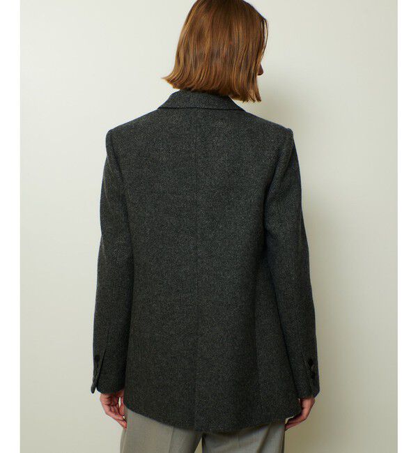 allureville「ツィードフラップポケットジャケット」|テーラードジャケット|