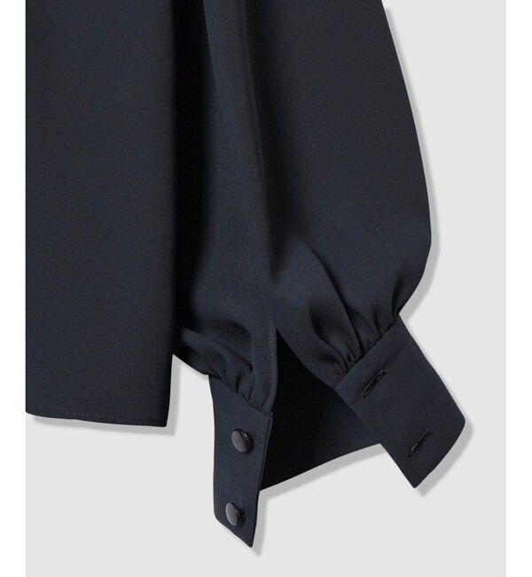 LOULOU WILLOUGHBY「【LOULOU WILLOUGHBY】ペタルフリルボウタイブラウス」|シャツ・ブラウス|