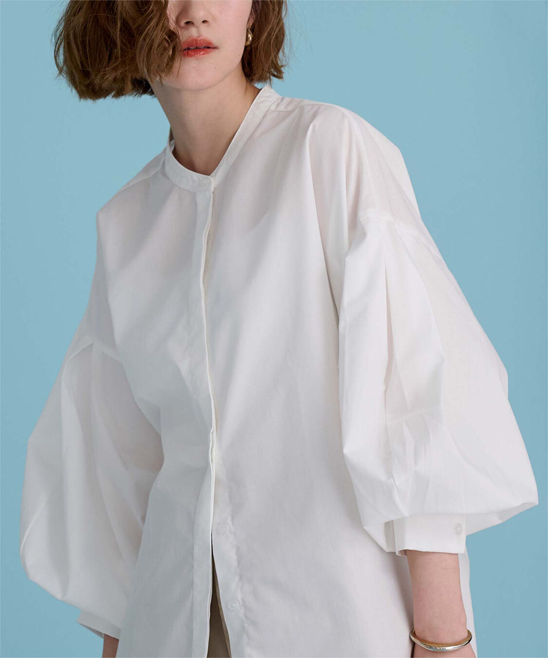 ur's「ボリューム袖ブラウス」|シャツ・ブラウス|