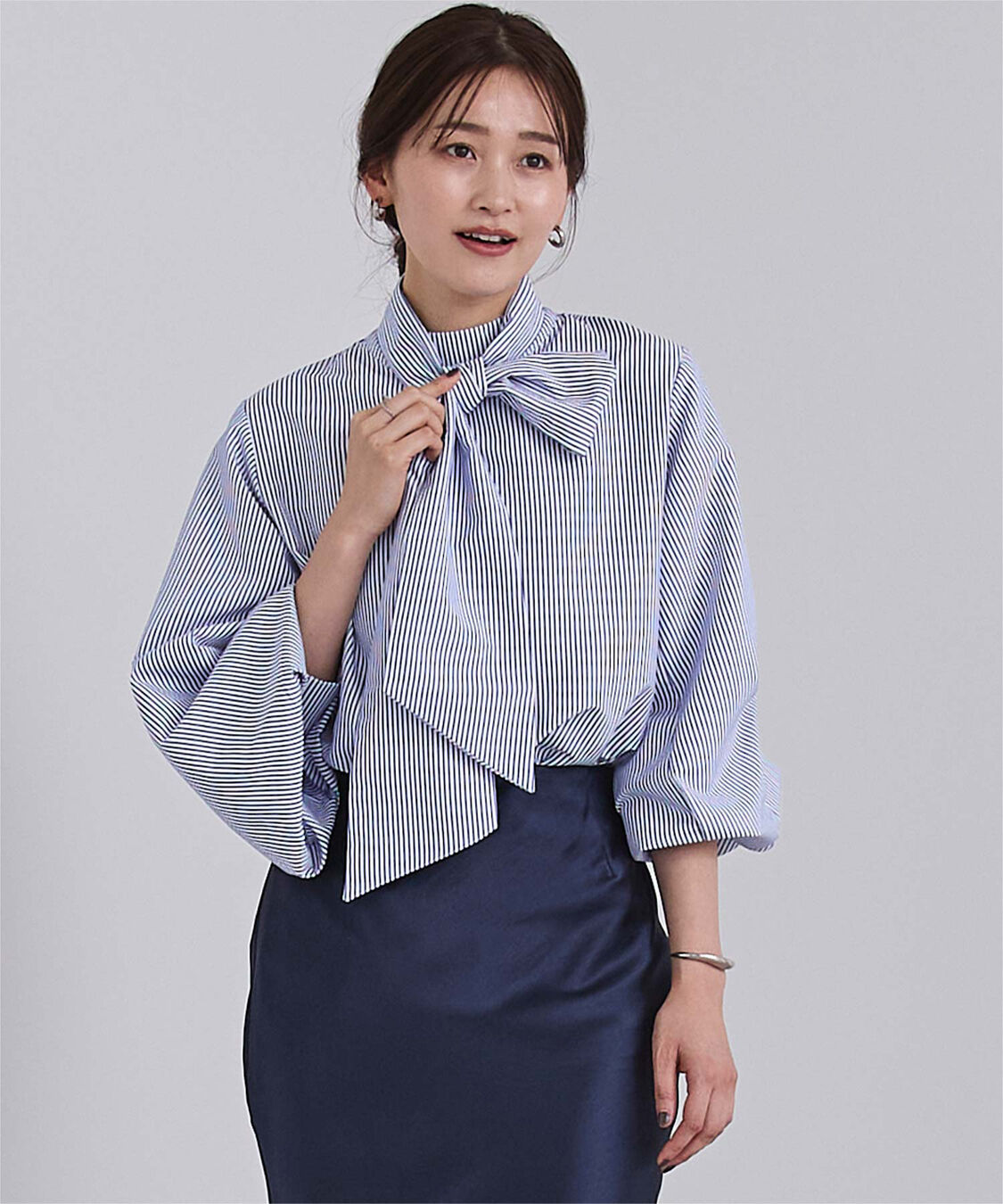 ur's「2wayボウタイブラウス」|シャツ・ブラウス|