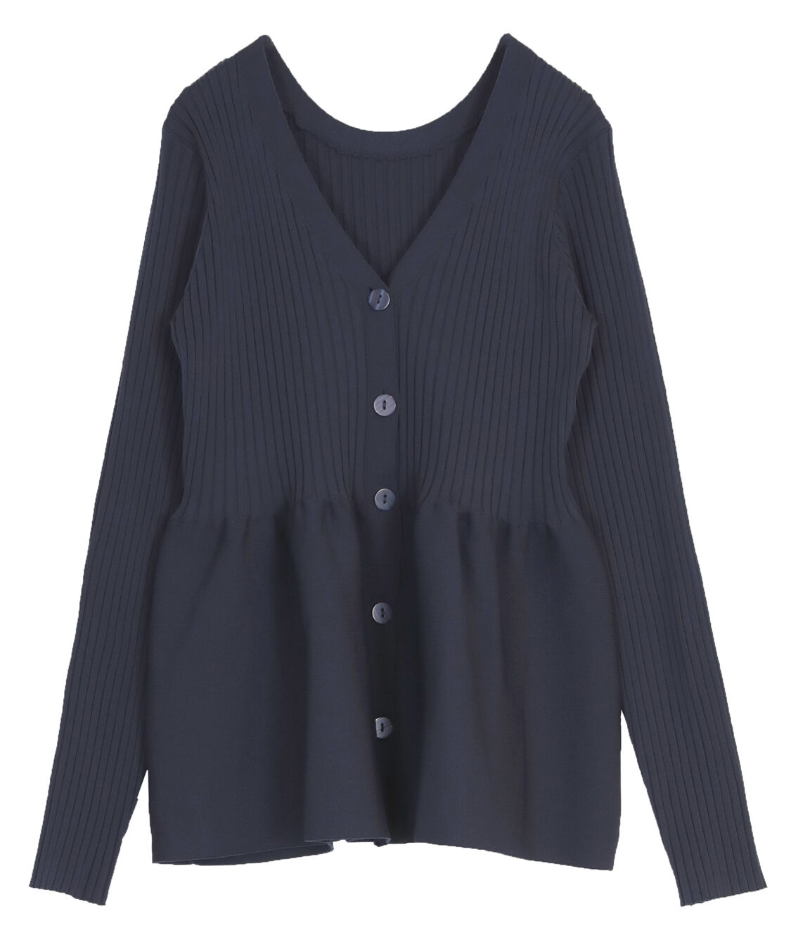 ur's「前後2wayペプラムニットトップス」|ニット・セーター|