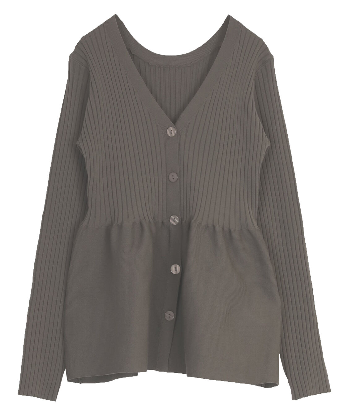 ur's「前後2wayペプラムニットトップス」|ニット・セーター|