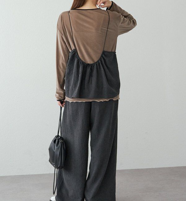  「ベロアリンガーカットソー」|Tシャツ・カットソー|