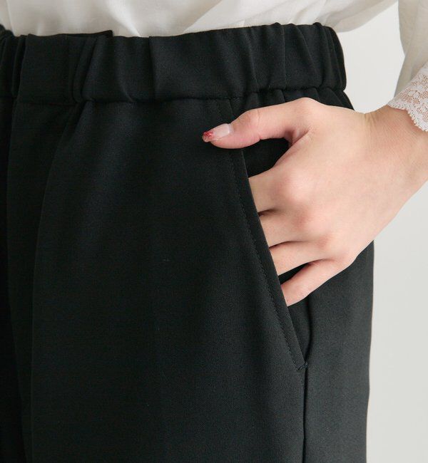  「【Du noir】【日本製】裾カフスパンツ」|その他|