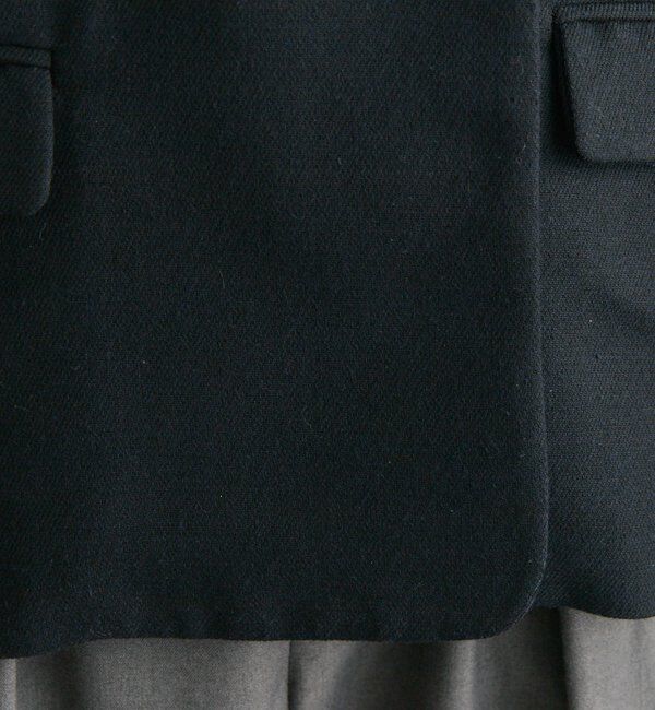  「ラペルレスジャケット」|ノーカラージャケット|