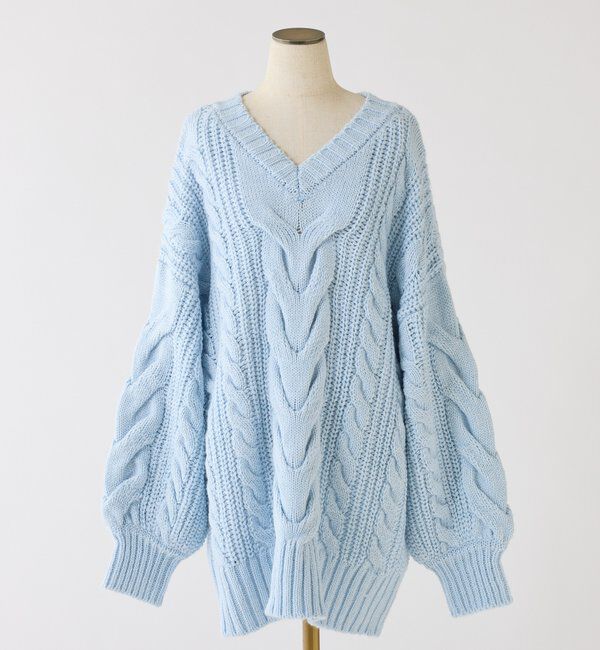  「ケーブルミニワンピース」|ワンピース|