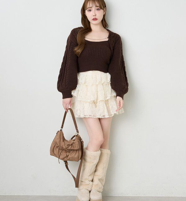  「フリルミニスカート」|スカート|