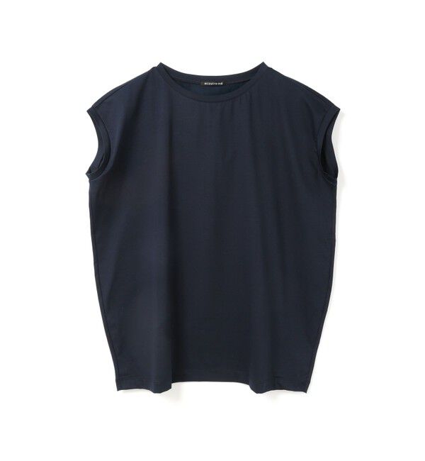 mizuiro ind「mizuiro ind フレンチスリーブサイドアッププルオーバー」|Tシャツ・カットソー|