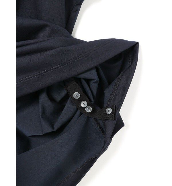 mizuiro ind「mizuiro ind フレンチスリーブサイドアッププルオーバー」|Tシャツ・カットソー|