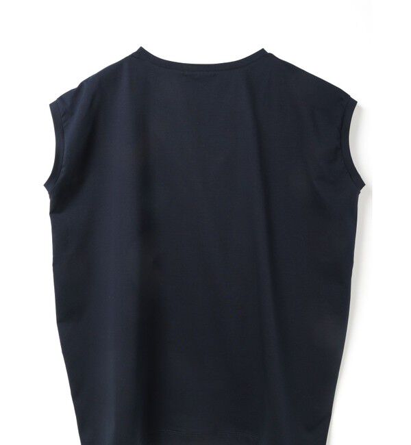 mizuiro ind「mizuiro ind フレンチスリーブサイドアッププルオーバー」|Tシャツ・カットソー|