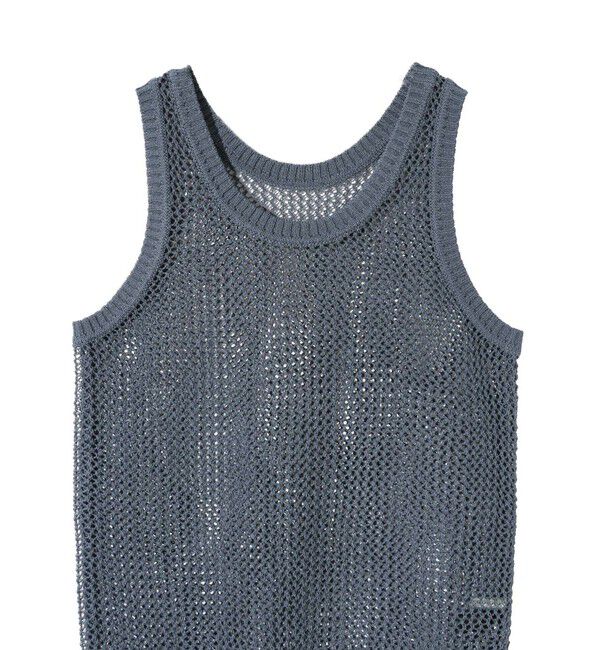 MIDIUMISOLID「MIDIUMISOLID for Ladies メッシュタンクプルオーバー」|ベスト・ジレ|