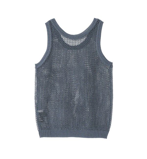 MIDIUMISOLID「MIDIUMISOLID for Ladies メッシュタンクプルオーバー」|ベスト・ジレ|