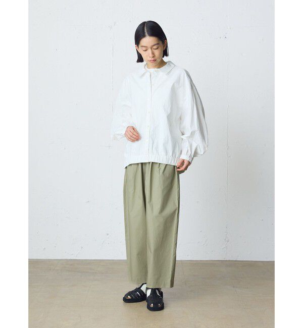 MidiUmi「MidiUmi ワイドシャツジャケット」|テーラードジャケット|